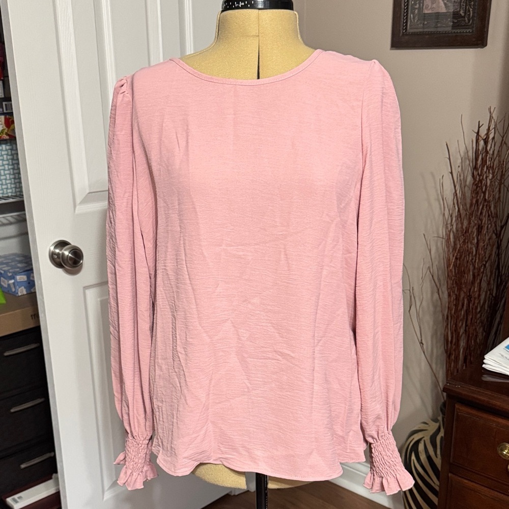 Elegant Pink Women's Top